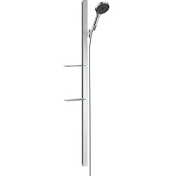 Душовий набір Hansgrohe Rainfinity 130 3jet з душовою стійкою та мильницею 27673000