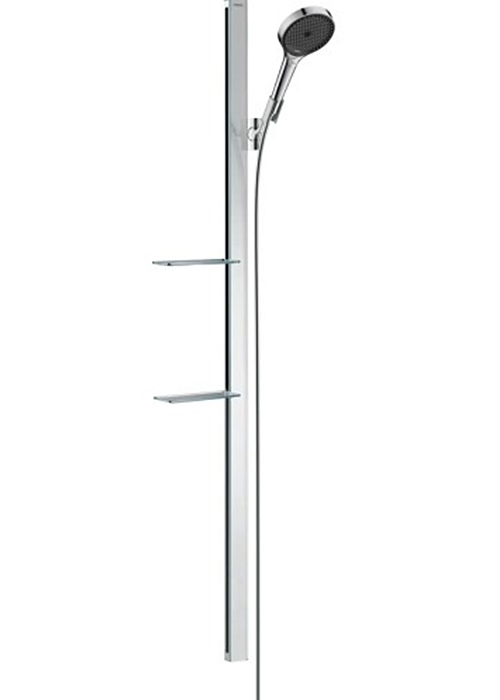 Душевой набор Hansgrohe Rainfinity 130 3jet с душевой стойкой и мыльницей 27673000