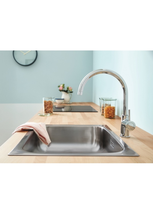 Змішувач одноважільний кухонний Grohe BauClassic 31234001