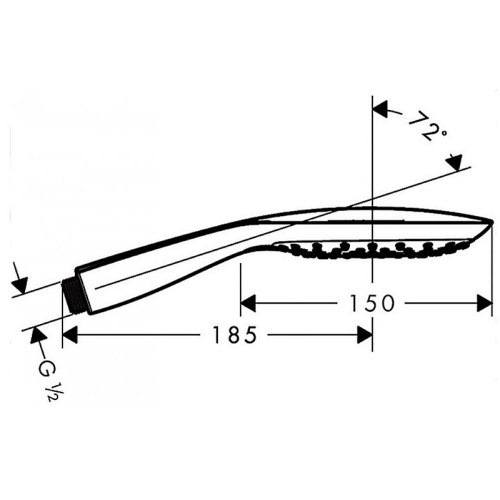 Ручний душ Hansgrohe PuraVida 28557400