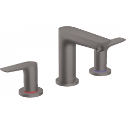 Змішувач для раковини на 3 отвори Hansgrohe Talis E Brushed Black 71733340