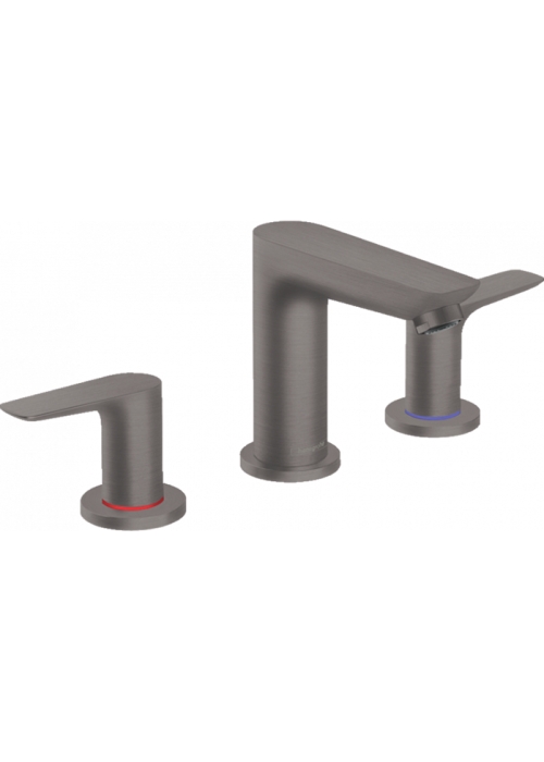 Змішувач для раковини на 3 отвори Hansgrohe Talis E Brushed Black 71733340