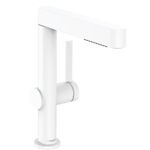 Смеситель Hansgrohe Finoris для раковины, белый матовый 76063700