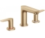 Змішувач для раковини на 3 отвори Hansgrohe Talis E Brushed Bronze 71733140