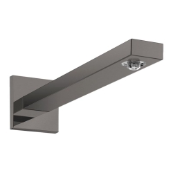 Кронштейн для верхнього душу Hansgrohe E 389 мм Brushed Black Chrome 27694340