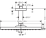 Верхній душ Hansgrohe Raindance E 300 1jet EcoSmart стельовий, хром 26251000