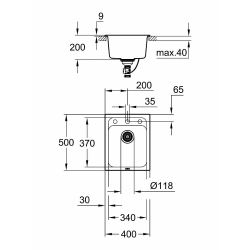 Кухонная мойка Grohe EX Sink K700 31650AT0