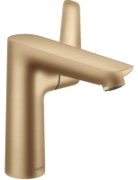 Змішувач для раковини Hansgrohe Talis E 150 із донним клапаном Brushed Bronze 71754140