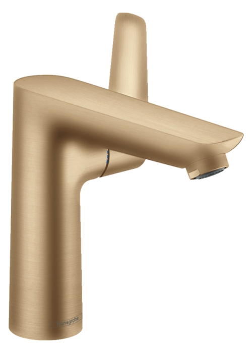 Змішувач для раковини Hansgrohe Talis E 150 із донним клапаном Brushed Bronze 71754140