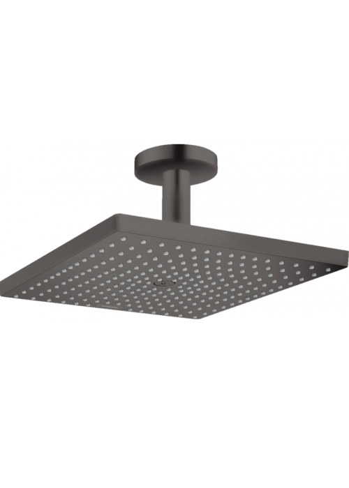 Верхний душ Hansgrohe Raindance E 300 1jet с потолочным соединителем Brushed Black 26250340