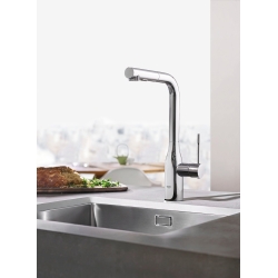 Змішувач для кухні сенсорний Grohe Essence Foot Control 30311000