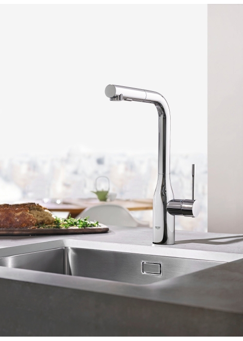 Змішувач для кухні сенсорний Grohe Essence Foot Control 30311000