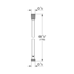 Душовий шланг GROHE Silverflex 28388DC0