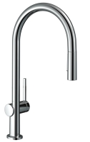 Змішувач Hansgrohe Talis M54 для кухонного миття з висувним душем Sbox 72801000