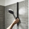 Штанга для душу Hansgrohe WallStoris 50 см чорний матовий 27902670