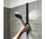 Штанга для душу Hansgrohe WallStoris 50 см чорний матовий 27902670