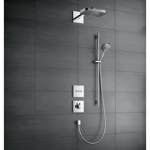 Верхній душ Hansgrohe Raindance Select E 300 3jet, хром 26468000