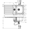 Кухонна мийка Hansgrohe S4113-F540 на стільницю 1075х505 із сифоном automatic 43339800