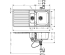 Кухонна мийка Hansgrohe S4113-F540 на стільницю 1075х505 із сифоном automatic 43339800