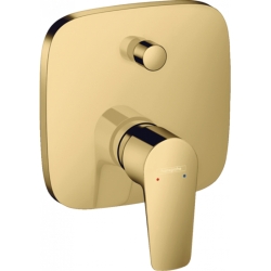 Смеситель скрытого монтажа для ванны и душа Hansgrohe Talis E Polished Gold Optic 71745990