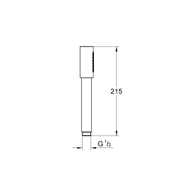 Ручной душ GROHE Sena Stick 26465GN0