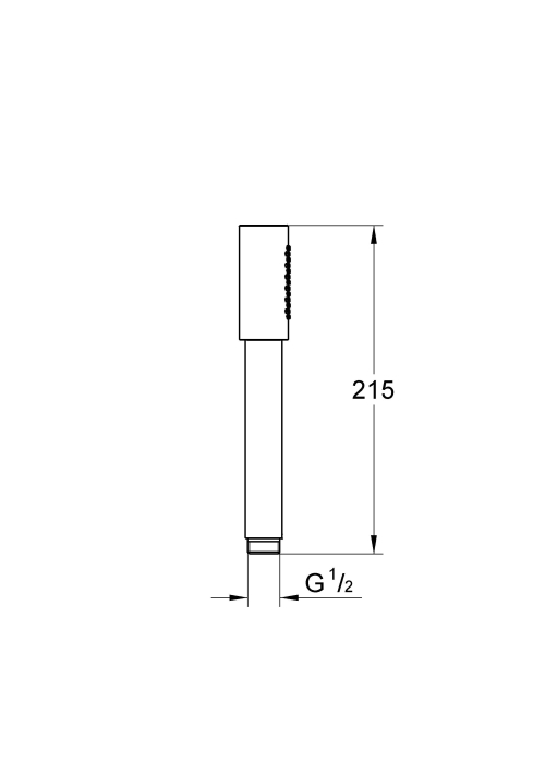 Ручной душ GROHE Sena Stick 26465GN0