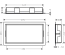 Настінна ніша Hansgrohe XtraStoris Original із вбудованою рамою 30x60x10 см Stainless Steel Optic 56064800