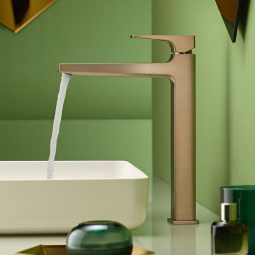 Змішувач для раковини Hansgrohe Metropol Brushed Bronze 32512140