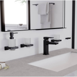 Подвійний гачок Hansgrohe AddStoris 41755670 чорний матовий