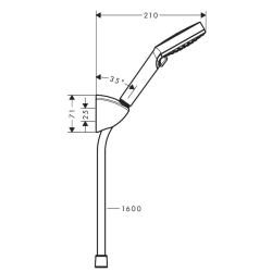 Душевой набор Hansgrohe Vernis Blend EcoSmart 26278000