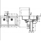 Кухонный комплект мойка со смесителем Hansgrohe C51-F770-05 43216000