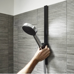 Тримач душу Hansgrohe WallStoris 27917670, чорний матовий