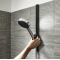 Тримач душу Hansgrohe WallStoris 27917670, чорний матовий