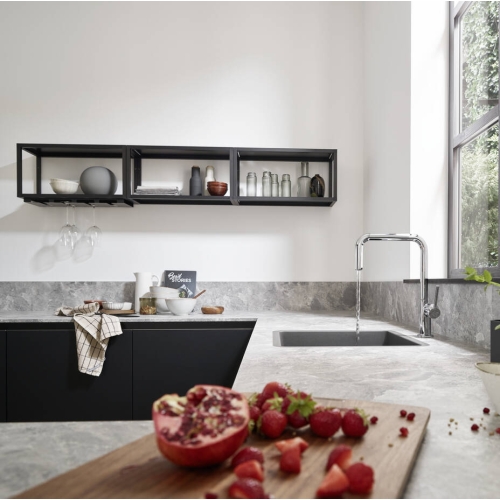 Кухонне миття Hansgrohe S510-U450 під стільницю 500х450 Stonegrey 43431290