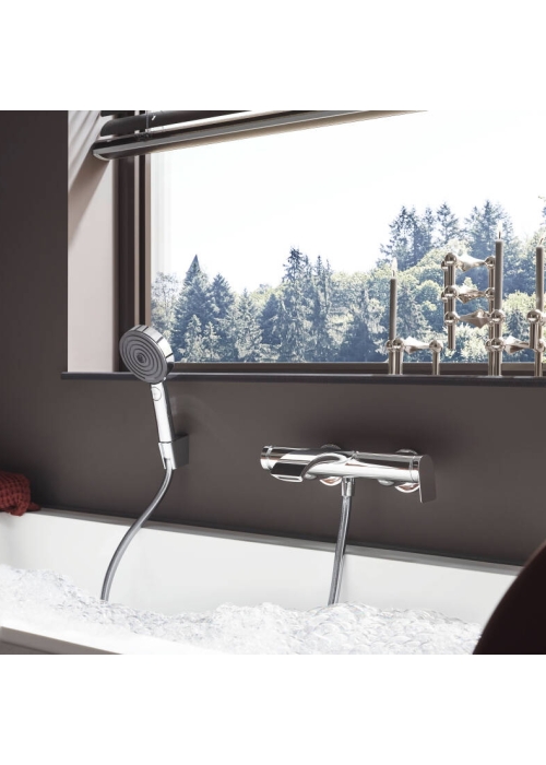 Смеситель Hansgrohe Vivenis для ванны, белый матовый 75420700