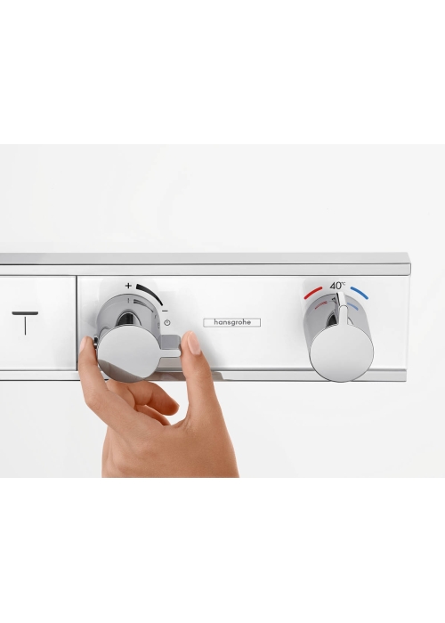 Термостат Hansgrohe RainSelect скрытого монтажа на 4 потребителя Chrome/White 15357400