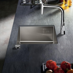 Кухонне миття Hansgrohe S719-U450 під стільницю 500х450 Stainless Steel 43426800