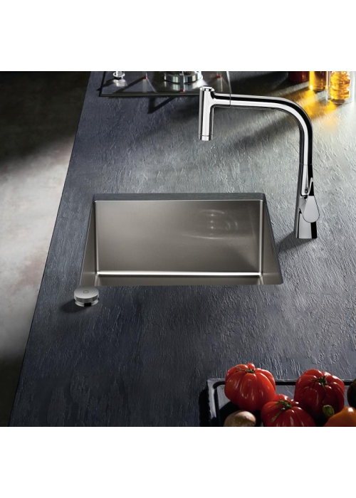 Кухонне миття Hansgrohe S719-U450 під стільницю 500х450 Stainless Steel 43426800