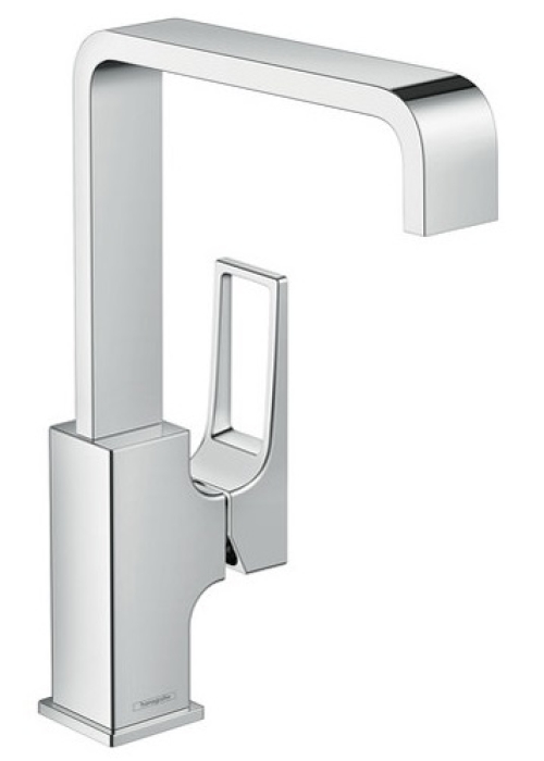 Смеситель для раковины Hansgrohe Metropol с донным клапаном Push-Open 74511000