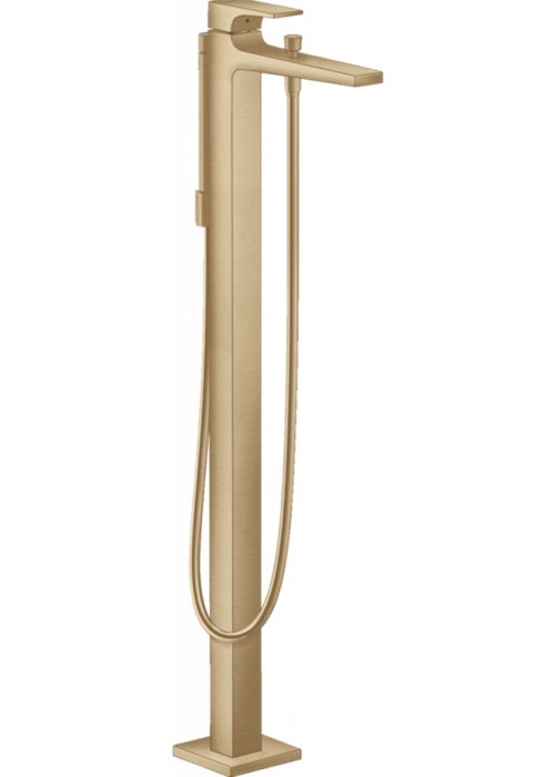 Смеситель для ванны напольный Hansgrohe Metropol Brushed Bronze 32532140