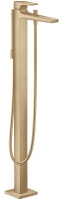 Смеситель для ванны напольный Hansgrohe Metropol Brushed Bronze 32532140