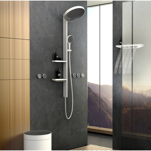 Верхній душ Hansgrohe Rainfinity 250 1jet 26228670 чорний матовий