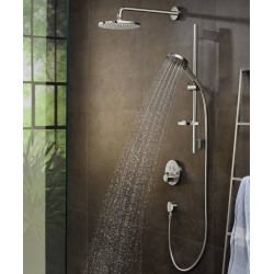 Термостат для душа Hansgrohe ShowerSelect S Polished Gold Optic 15743990