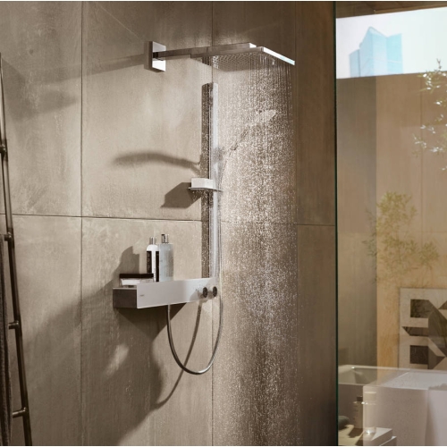 Верхній душ Hansgrohe Raindance E 300 1jet з душовим кронштейном Polished Gold Optic 26238990