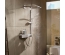 Верхній душ Hansgrohe Raindance E 300 1jet з душовим кронштейном Polished Gold Optic 26238990