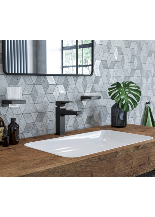 Мильниця Hansgrohe AddStoris 41746670, чорний матовий