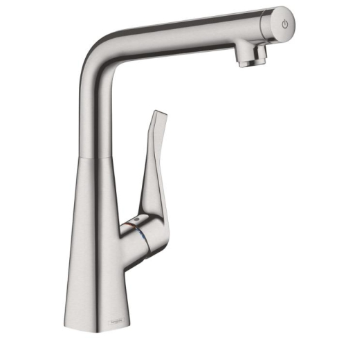 Змішувач для кухні Hansgrohe Metris Select 320 Stainless Steel Finish 14883800