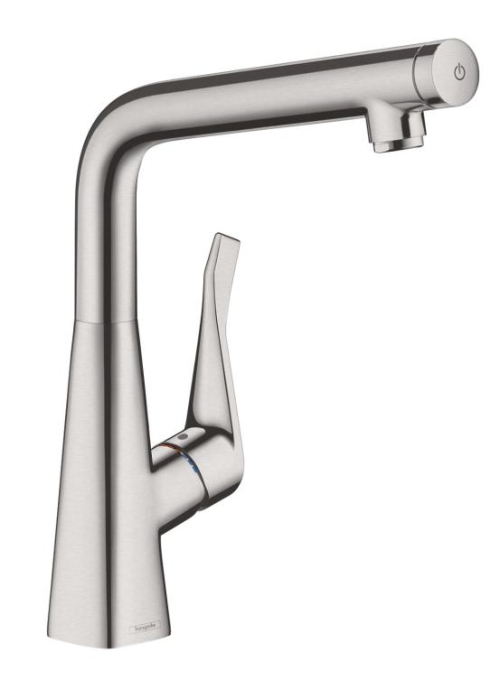 Смеситель для кухни Hansgrohe Metris Select 320 Stainless Steel Finish 14883800