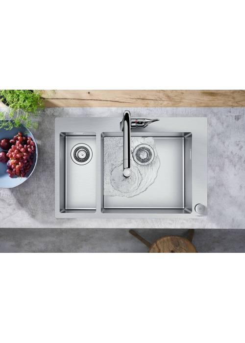 Кухонний комплект мийка із змішувачем Hansgrohe C71-F655-04 43210800