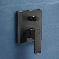 Смеситель скрытого монтажа для ванны/душа Hansgrohe Metropol Brushed Black 32545340